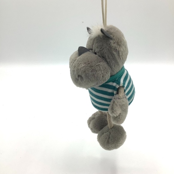 Hippopotamus Hippo Plush Hanging - Picture 3 of 9
